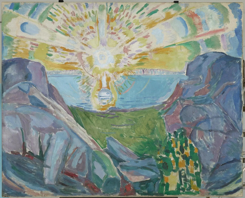 Słońce - Edvard Munch