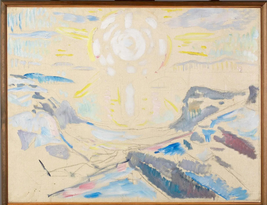 Słońce - Edvard Munch