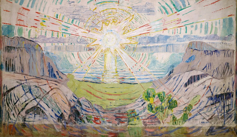 Słońce - Edvard Munch