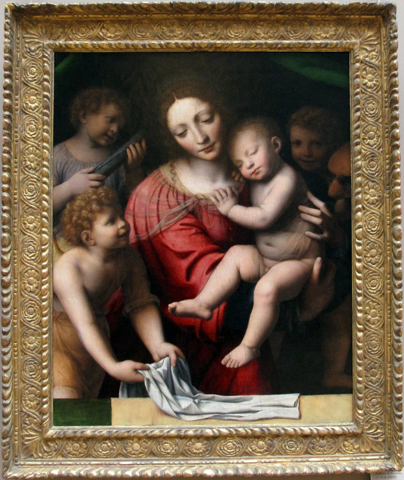 Sen Dzieciątka Jezus - Bernardino Luini