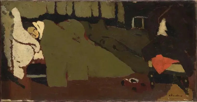 Le Sommeil - Édouard Vuillard image 1 tableau peint à l’huile sur toile