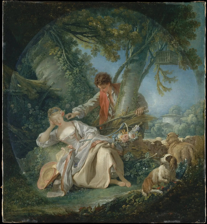 Przerywany sen - François Boucher