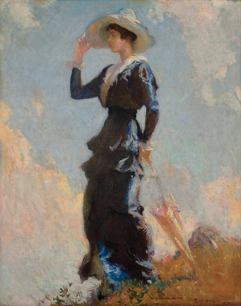 Szczyt wzgórza - Frank Weston Benson
