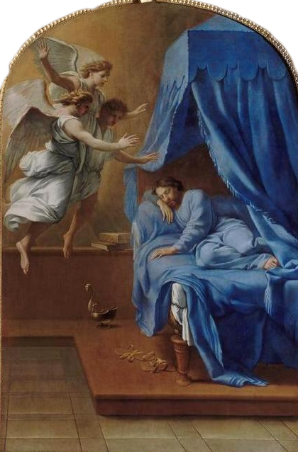 Sen świętego Brunona - Eustache Le Sueur