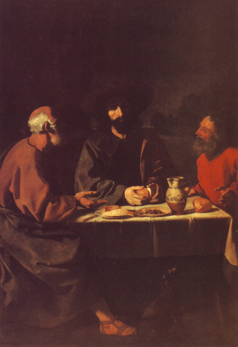Kolacja u Emmaus - Francisco de Zurbarán