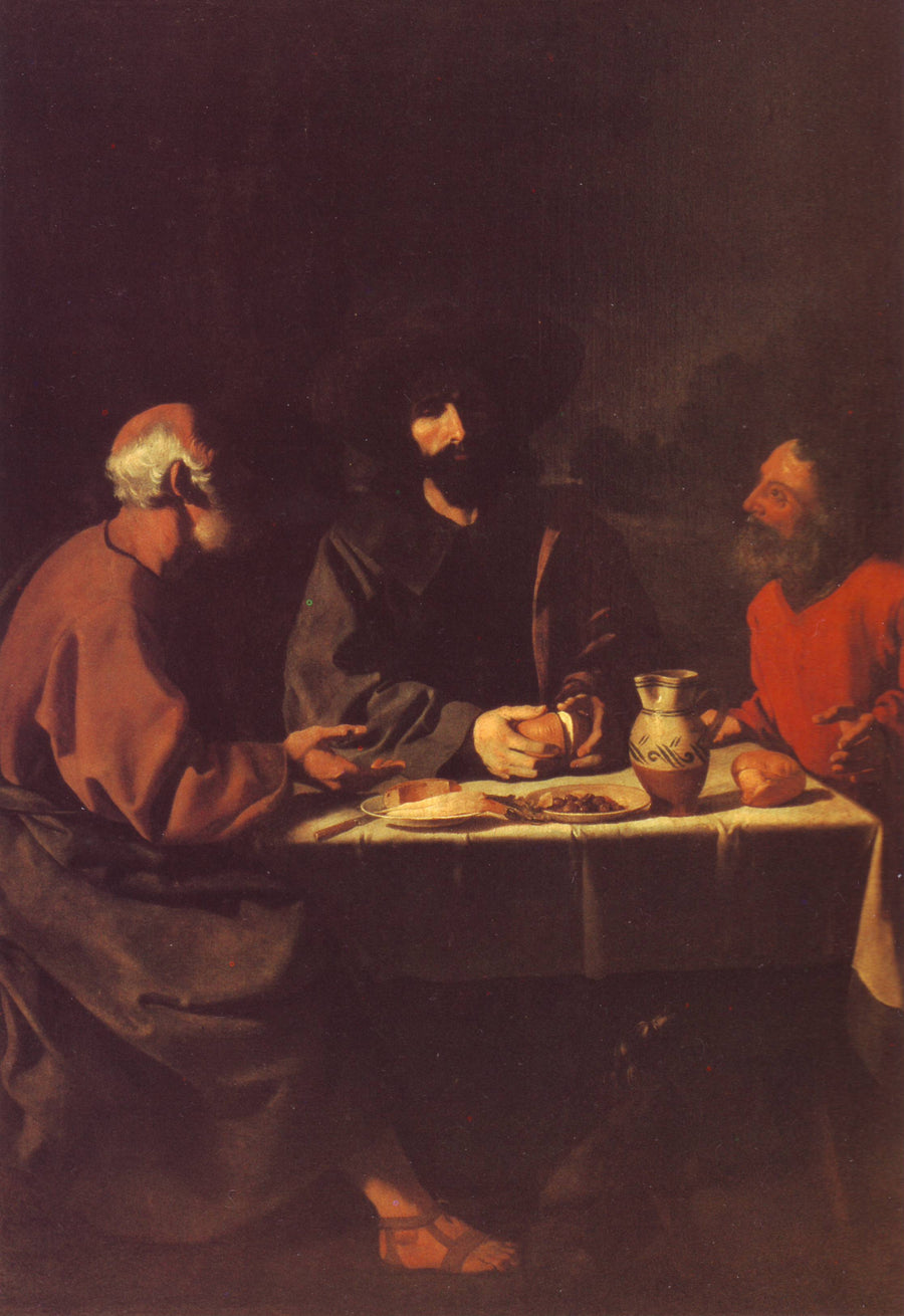 Kolacja u Emmaus - Francisco de Zurbarán