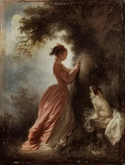 Pamiątka - Jean-Honoré Fragonard