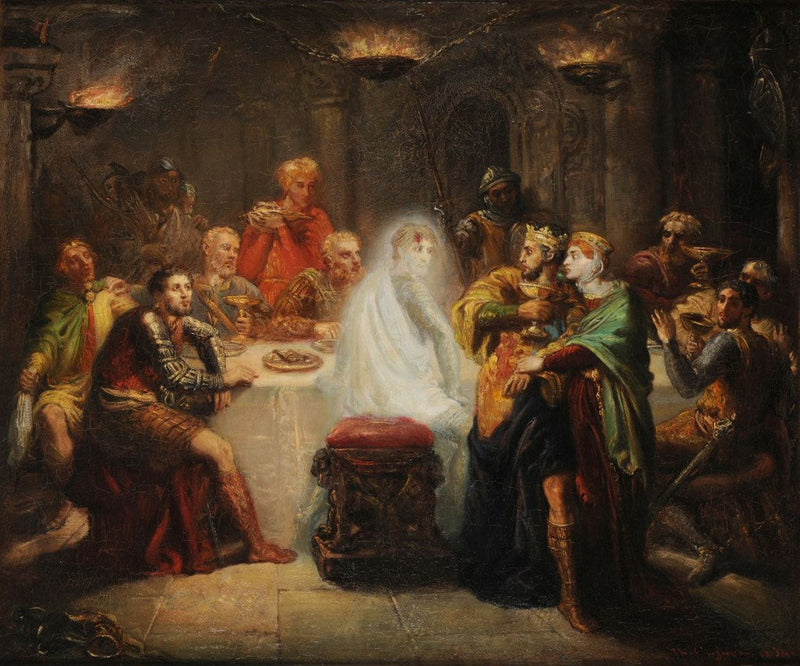 Specter Banquo - Théodore Chassériau