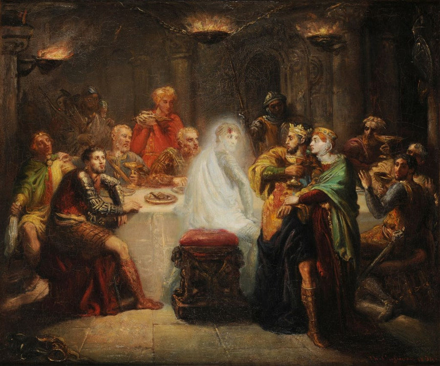 Specter Banquo - Théodore Chassériau
