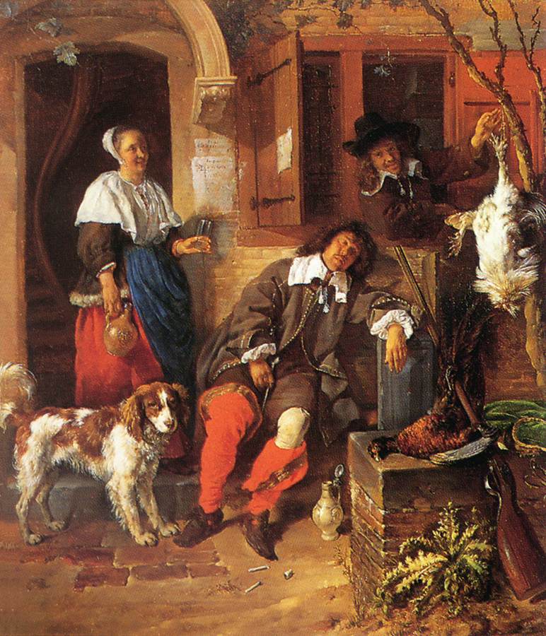 Le sportif endormi - Gabriel Metsu