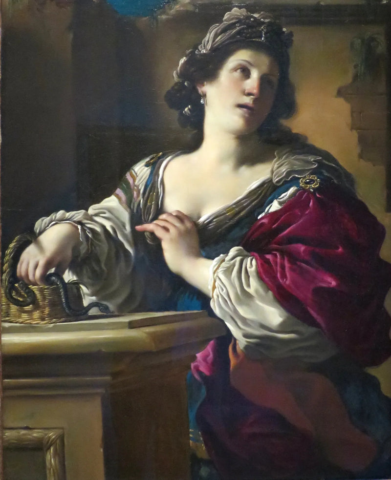 Samobójstwo Kleopatry - Guercino