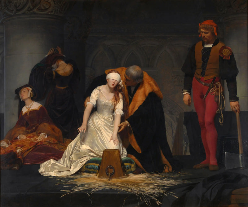 Męka Jane Grey - Paul Delaroche