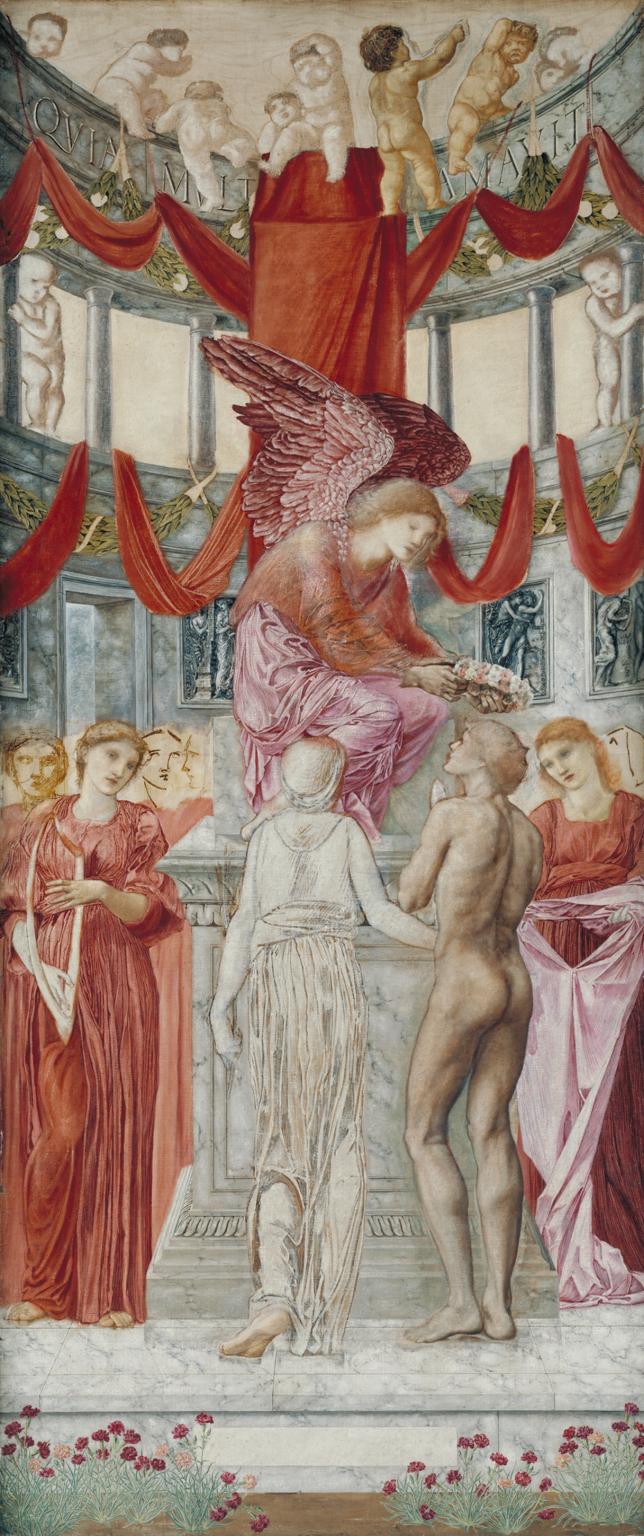 Le Temple de l'Amour - Edward Burne-Jones image 1 reproduction d’œuvre d’art à l’huile