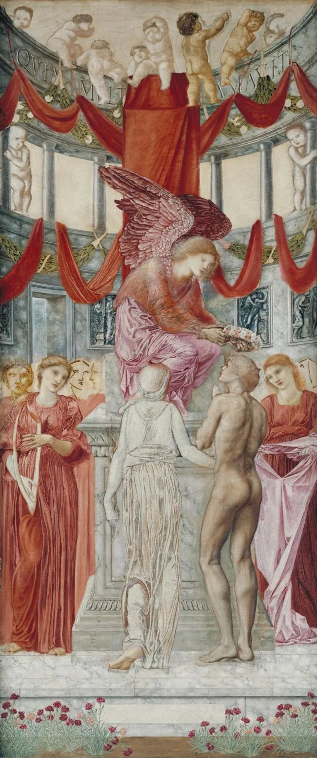 Świątynia miłości - Edward Burne-Jones