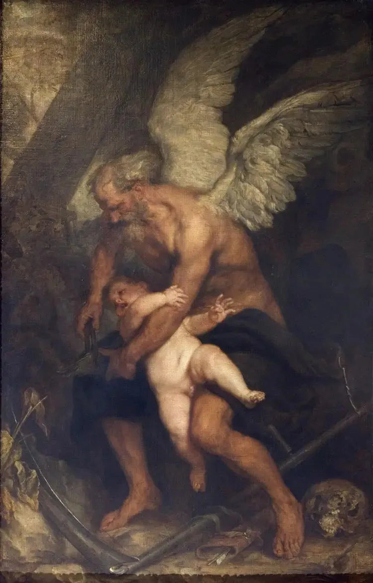 Czas odcinający skrzydła miłości - Antoine van Dyck