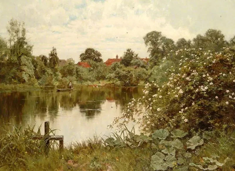 Le temps des roses sauvages - Edward Wilkins Waite image 1 copie de tableau peinte à la main