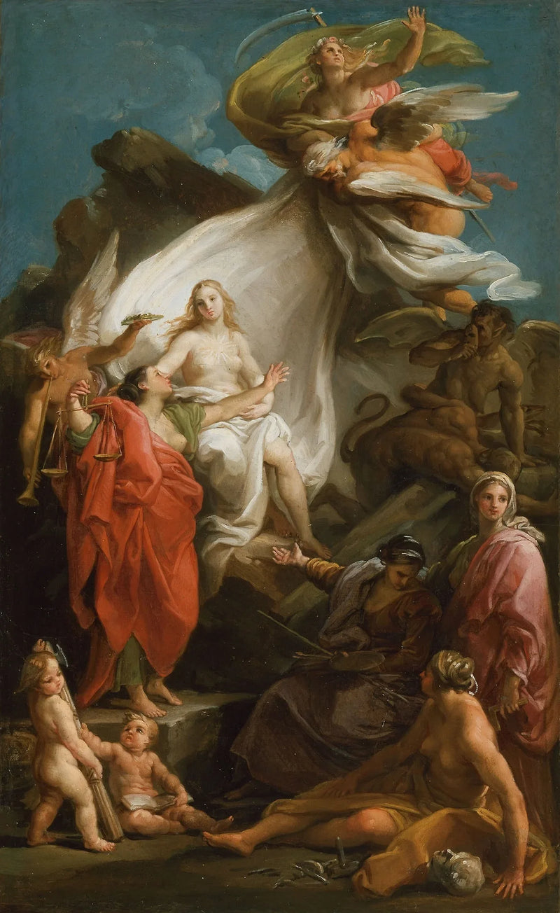 Czas odsłania prawdę - Pompeo Batoni