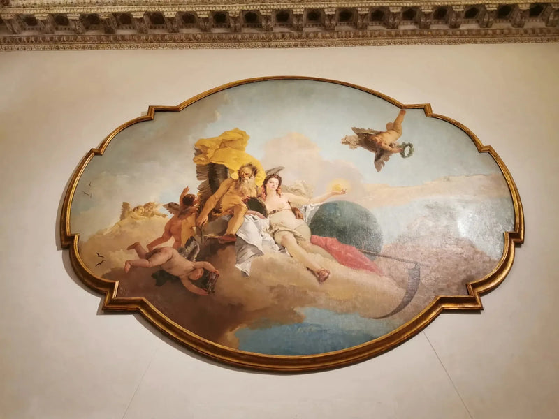 Czas ujawnia prawdę - Giovanni Battista Tiepolo