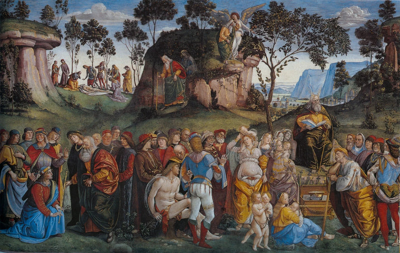 Testament i śmierć Mojżesza - Luca Signorelli