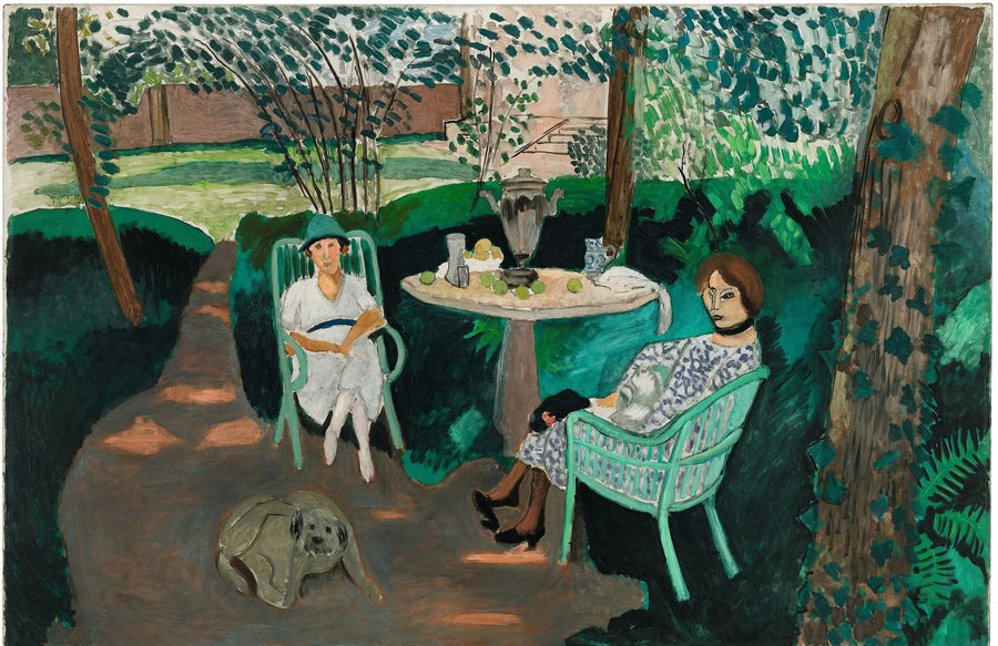 Herbata w ogrodzie - Henri Matisse