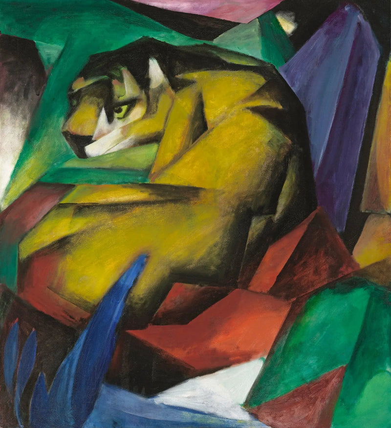 Tygrys - Franz Marc