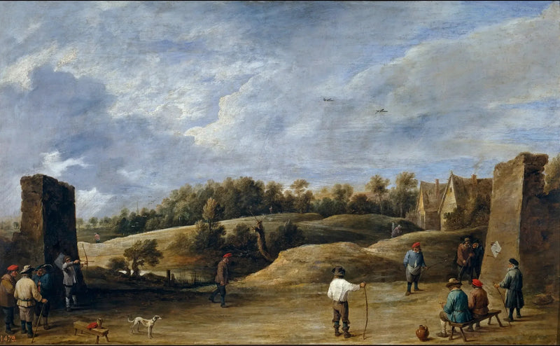Łucznictwo - David Teniers Młodszy