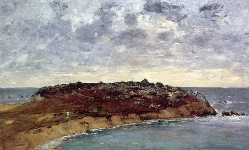 Le Toulinguet, wybrzeża Camaret - Eugène Boudin