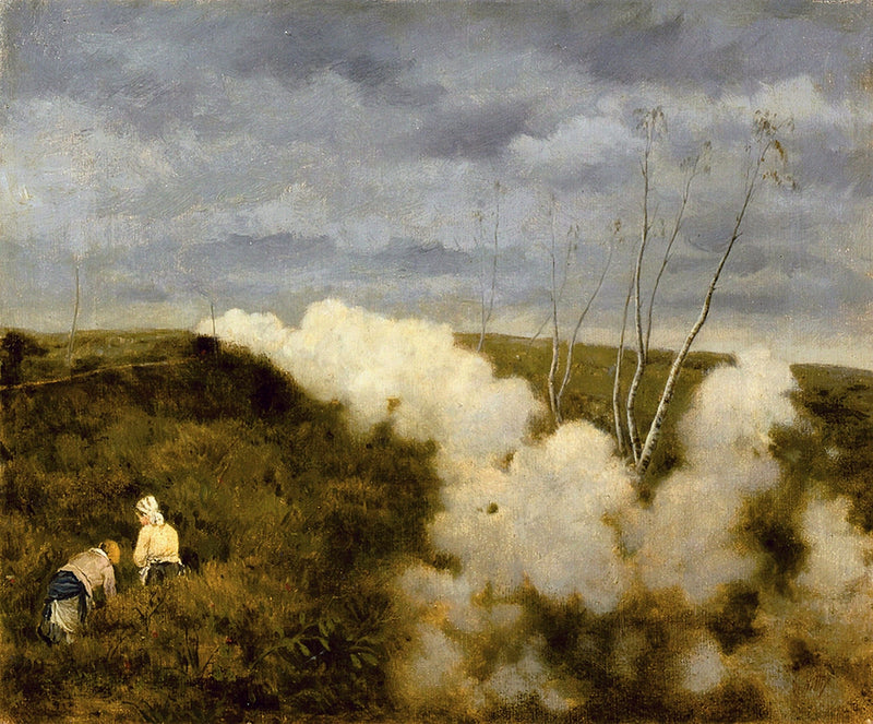 Pociąg przejeżdża - Giuseppe De Nittis
