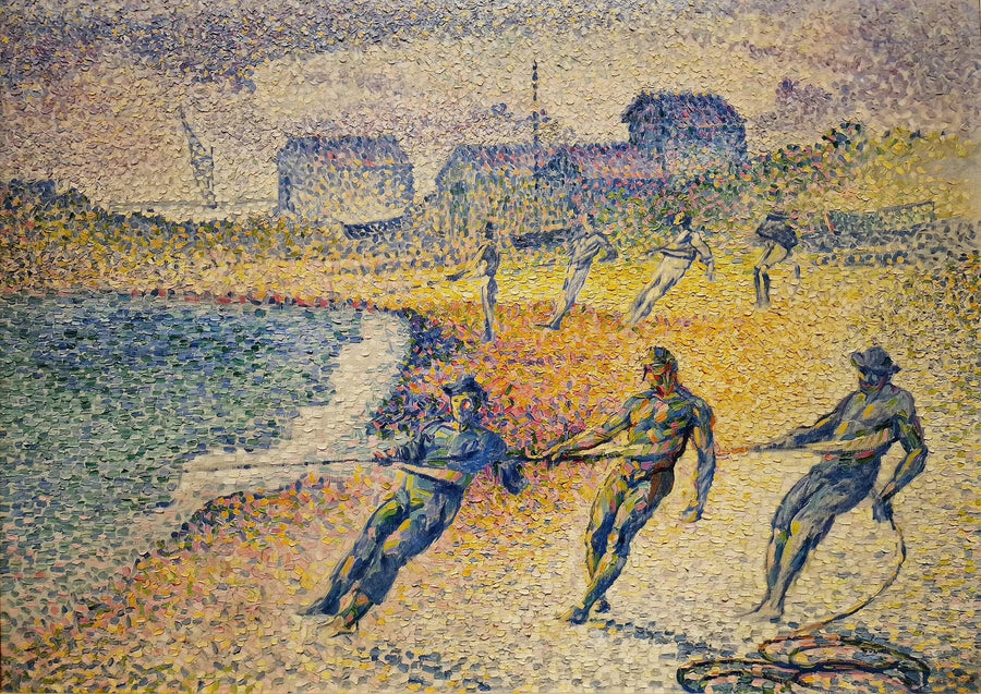 Transport siatek - Henri-Edmond Cross