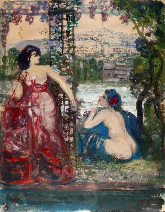 Siatka - Charles Conder