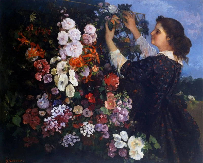Siatka - Gustave Courbet