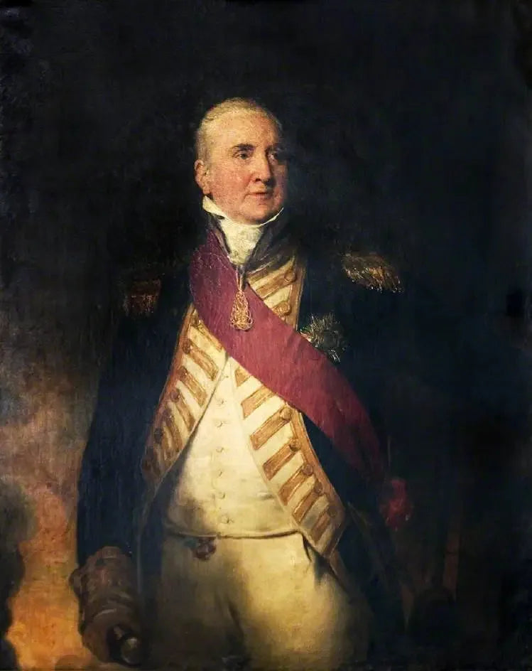 Wysoce zaszczytny Edward Pellew (1757–1833), pierwszy wicehrabia z Exmouth, wiceadmirał Anglii - Thomas Lawrence