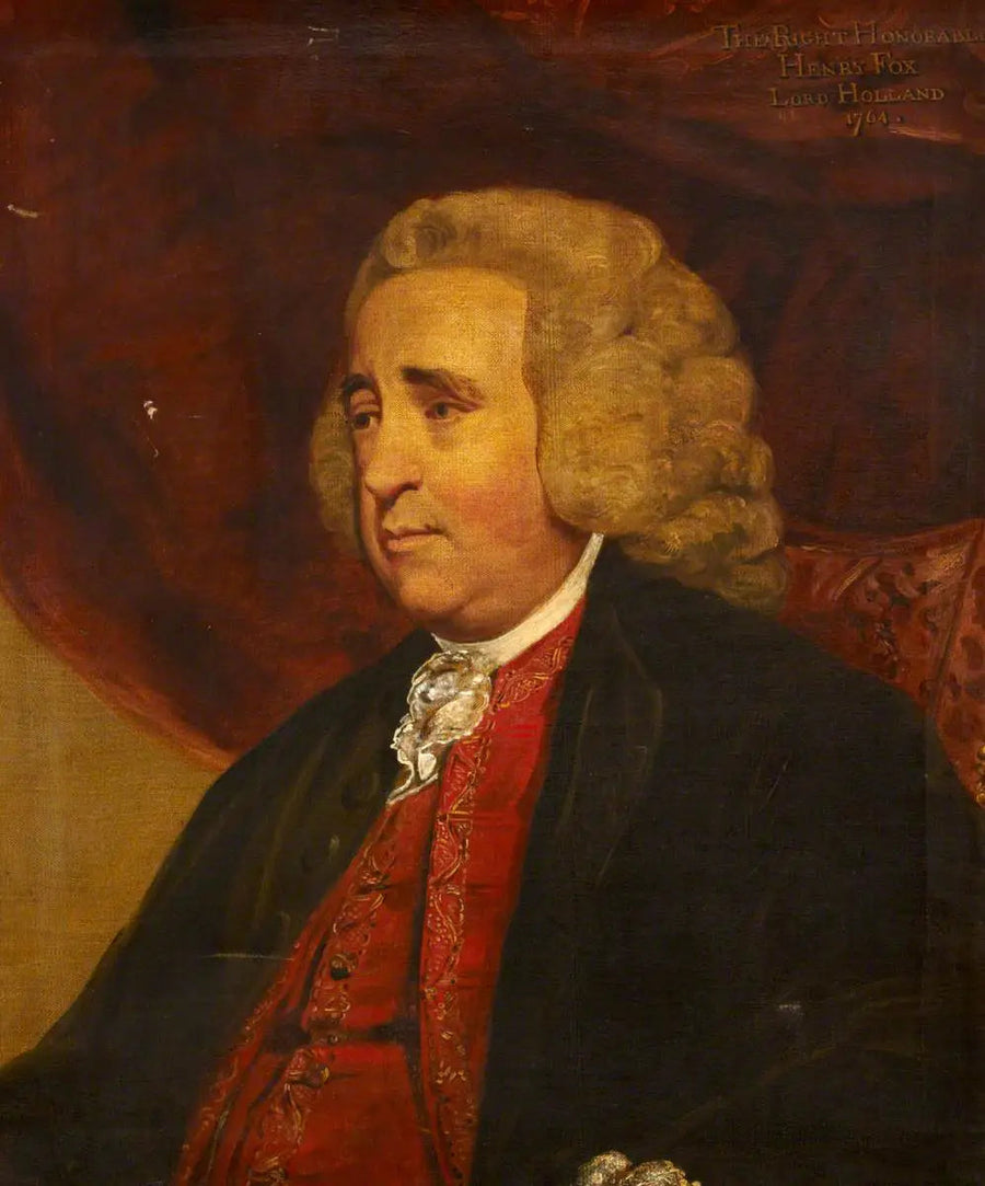 Wysoce zaszczytny Henry Fox (1705–1774), pierwszy lord Holland - Joshua Reynolds