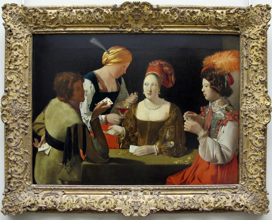 Oszust z asem karo - Georges de La Tour