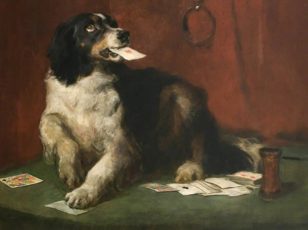 Le Trickster - Edwin Henry Landseer image 1 reproduction de peinture à l’huile