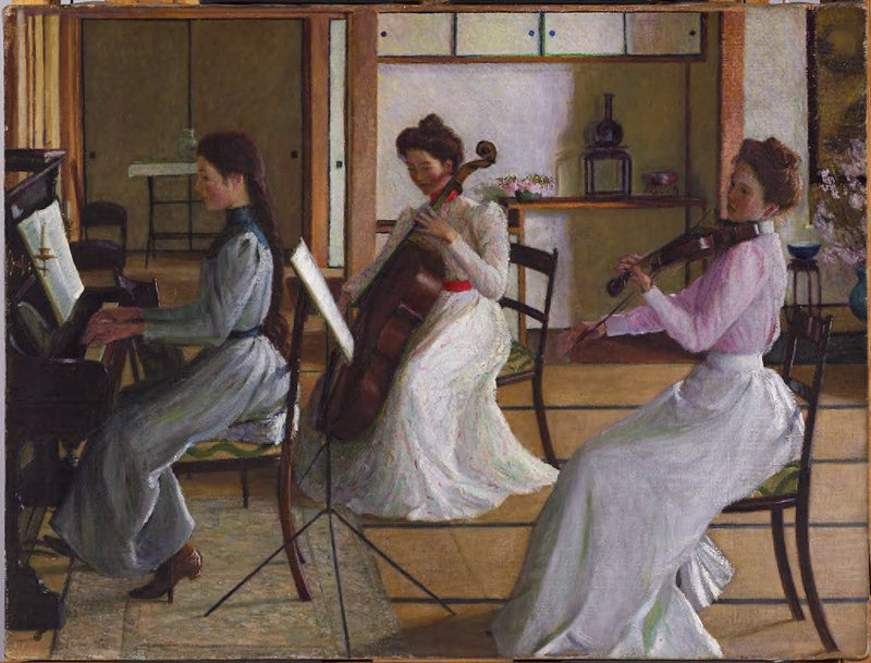 Trio, Tokio, Japonia - Lilla Cabot Perry