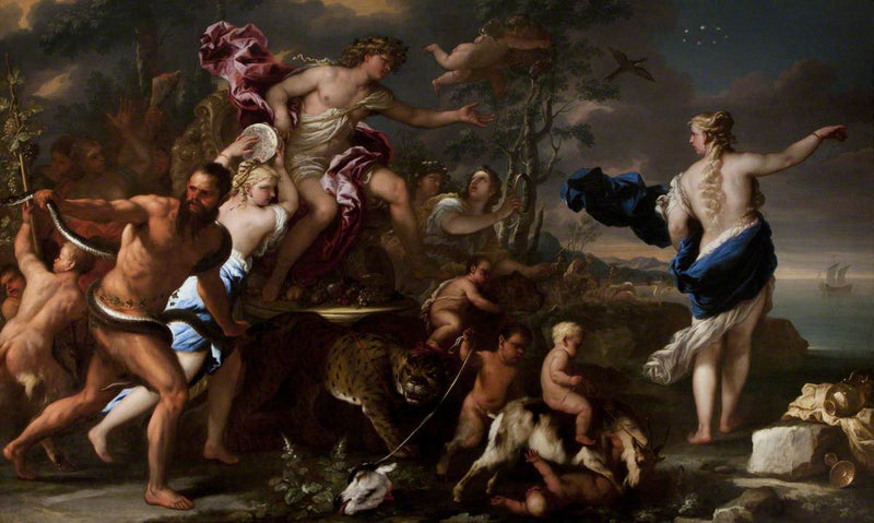 Triumf Bachusa z Ariadną - Luca Giordano