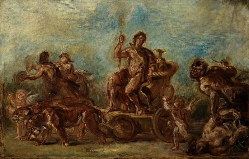Triumf Bachusa - Eugène Delacroix