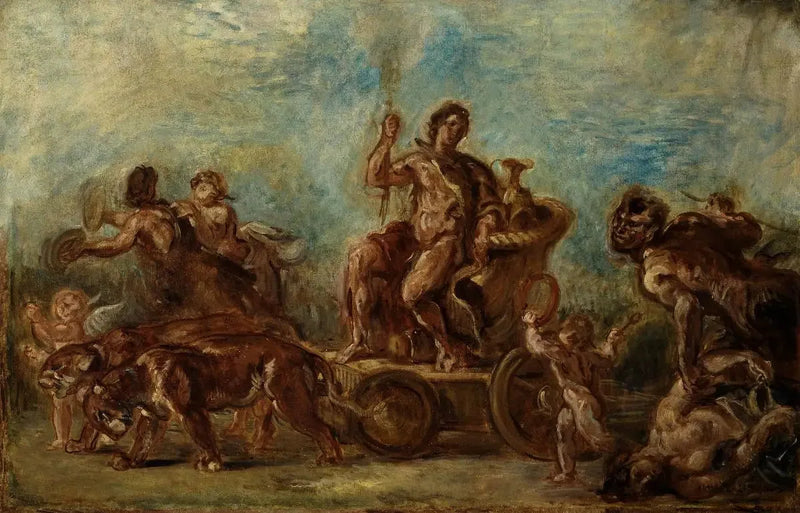 Triumf Bachusa - Eugène Delacroix