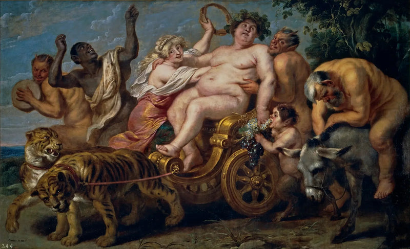 Triumf Bakkha - Peter Paul Rubens