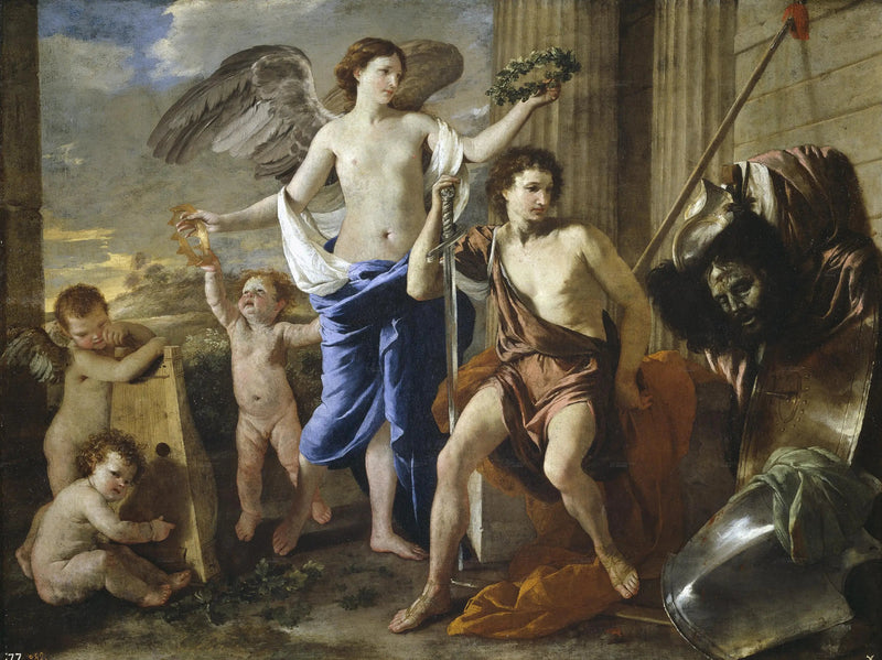 Triumf Dawida - Nicolas Poussin