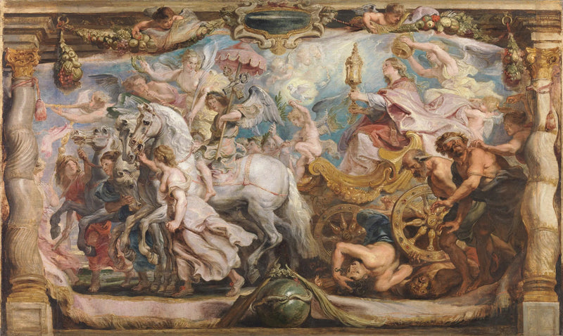 Triumf Kościoła - Peter Paul Rubens