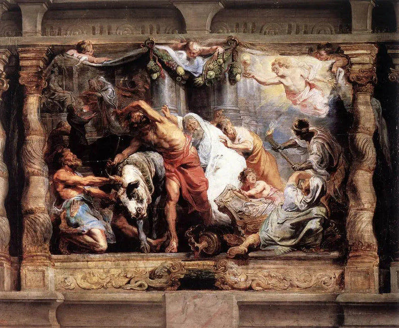 Triumf Eucharystii nad Bałwochwalstwem - Peter Paul Rubens