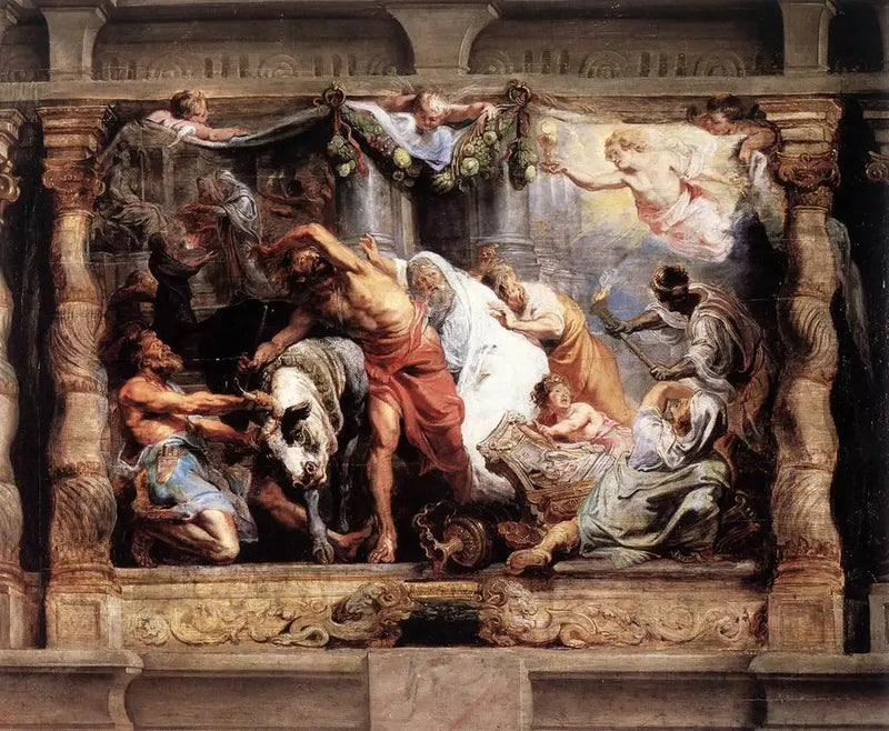 Triumf Eucharystii nad Bałwochwalstwem - Peter Paul Rubens