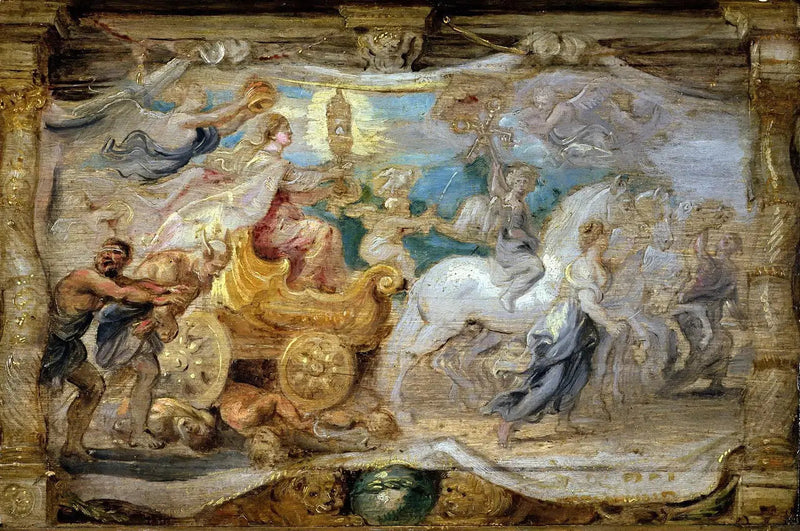 Triumf Eucharystii nad ignorancją i ślepotą - Peter Paul Rubens