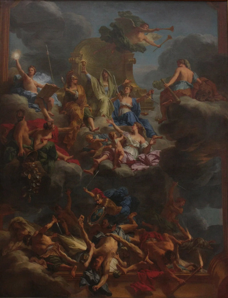 Triumf Sprawiedliwości - Jean-Baptiste Jouvenet