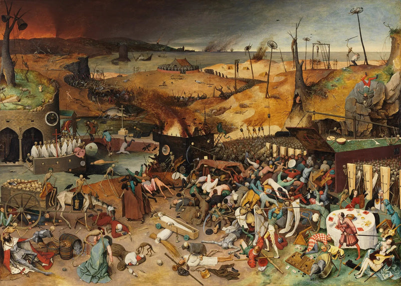 Triumf śmierci - Pieter Brueghel Starszy