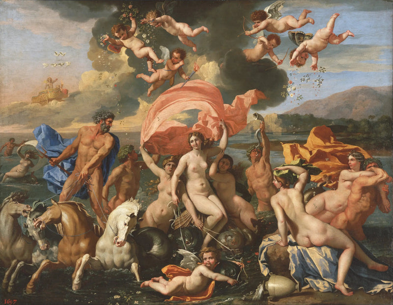 Triumf Neptuna - Nicolas Poussin