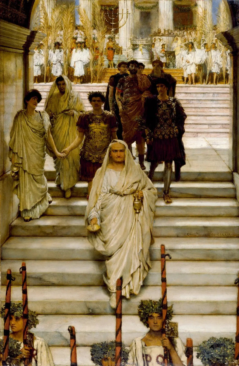 Triumf Tytusa: Flawijczycy - Lawrence Alma-Tadema