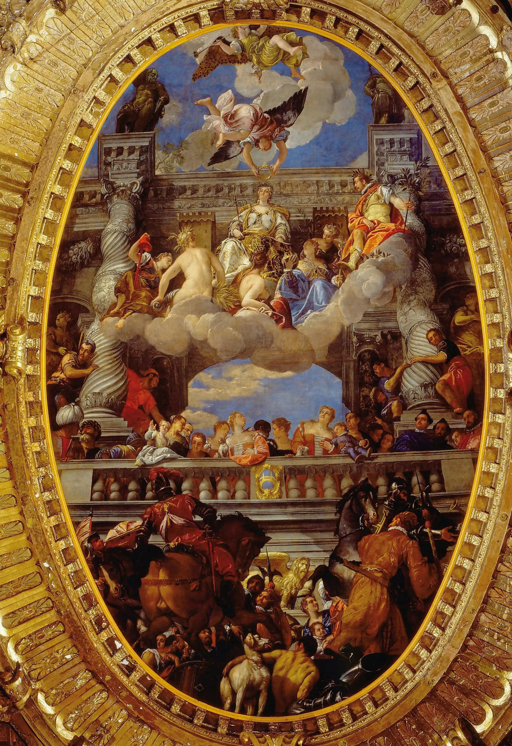 Le Triomphe de Venise - Paul Véronèse image 1 reproduction artisanale de tableau